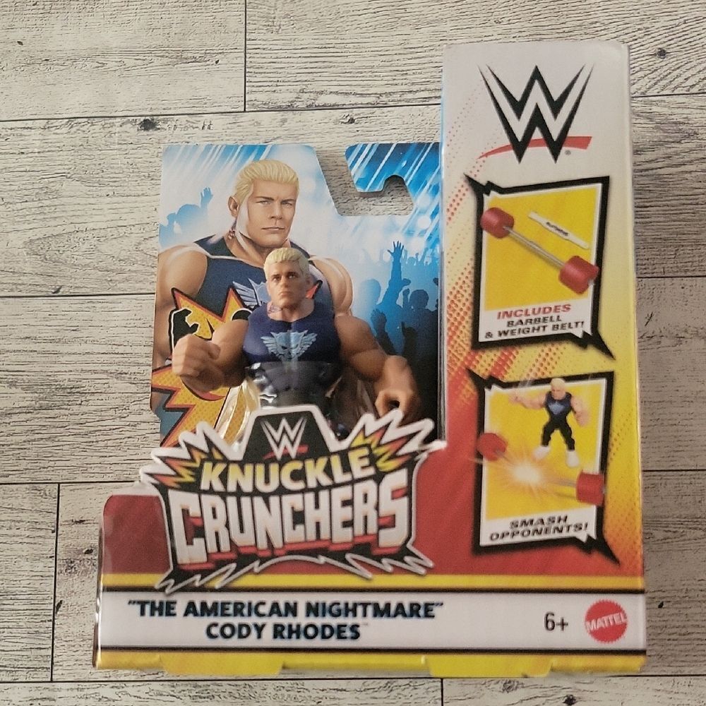WWE Knuckle Crunchers Action Figure - Cody Rhodes